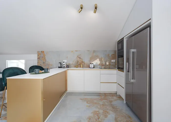 Vendégház Palma Krk Penthouse With Sea View And Private Jacuzzi